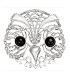 owl brooch