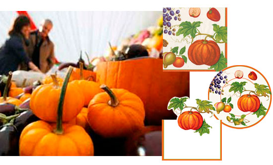 autumn party table decor