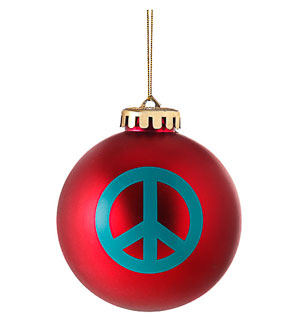 christmas-ornament-peace-sign-red