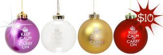keeo calm ornament keep calm ornament
